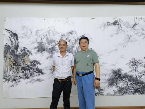 访岭南诗社.书画艺术院副院长.画家李道