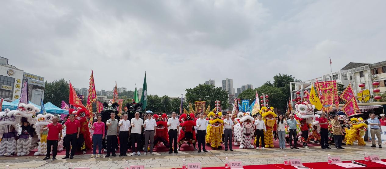 湾区盛事:蔡李佛青少年狮艺大赛江门开赛