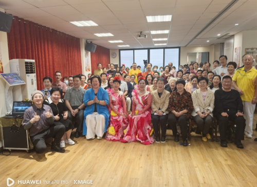 广州向阳社区助老中心举行了2025年中华母亲节推动交流活动