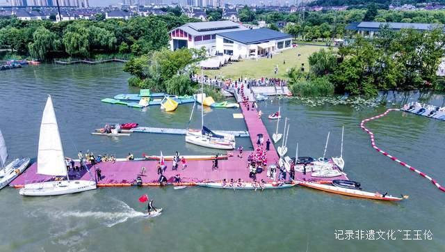 杭州湘湖龙舟赛圆满落幕，端午市集与水上运动嗨翻天！