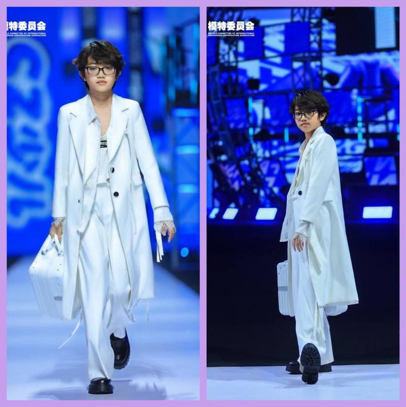 镜头定格潮流锋芒 形象大使李浩宇 IPASZ少儿时尚周舞台高光集锦