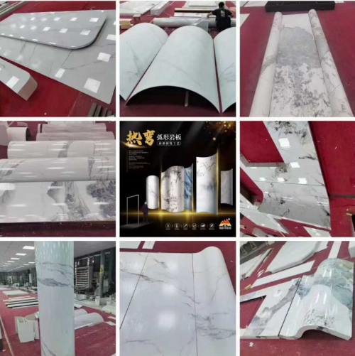 佛山冠睿岩板热弯厂家教你如何辨别烧好的热弯精品