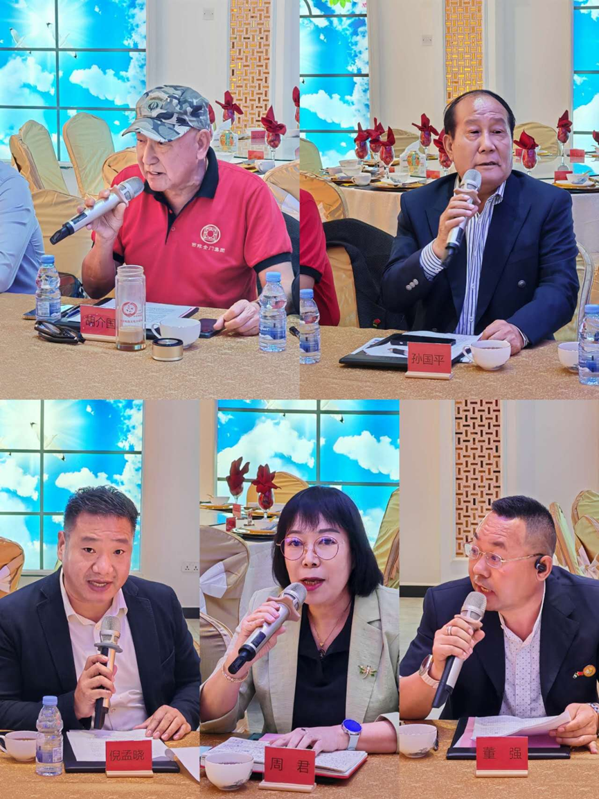 严宇清总领事出席中国侨联副主席连小敏与拉各斯侨界座谈会