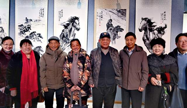 翰墨生辉贺丙午 一马当先启新程  ——刘磊水墨马画展于贵阳达德学校旧址隆重开幕