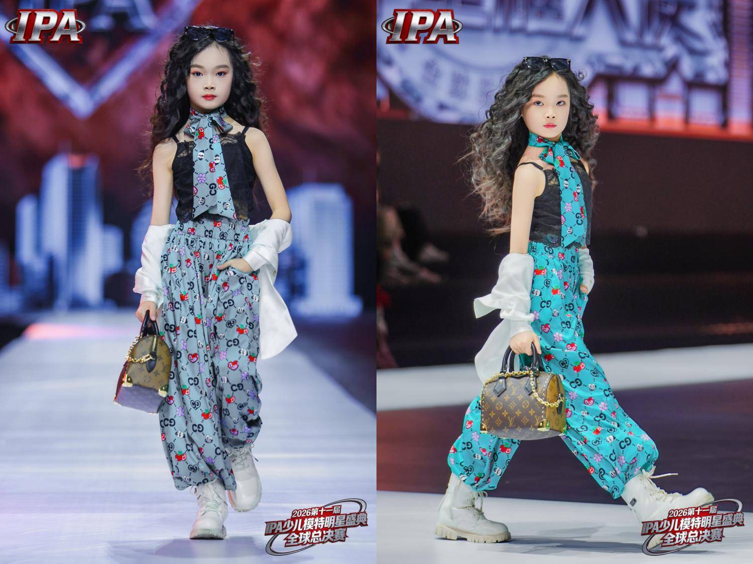 超高人气，魅力无限! 恭喜何泓霏问鼎第十一届IPA少儿模特明星盛典全球人气总冠军!