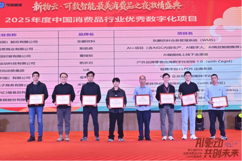 2026·第七届CFCG全国消费品行业CIO年度盛典圆满举办