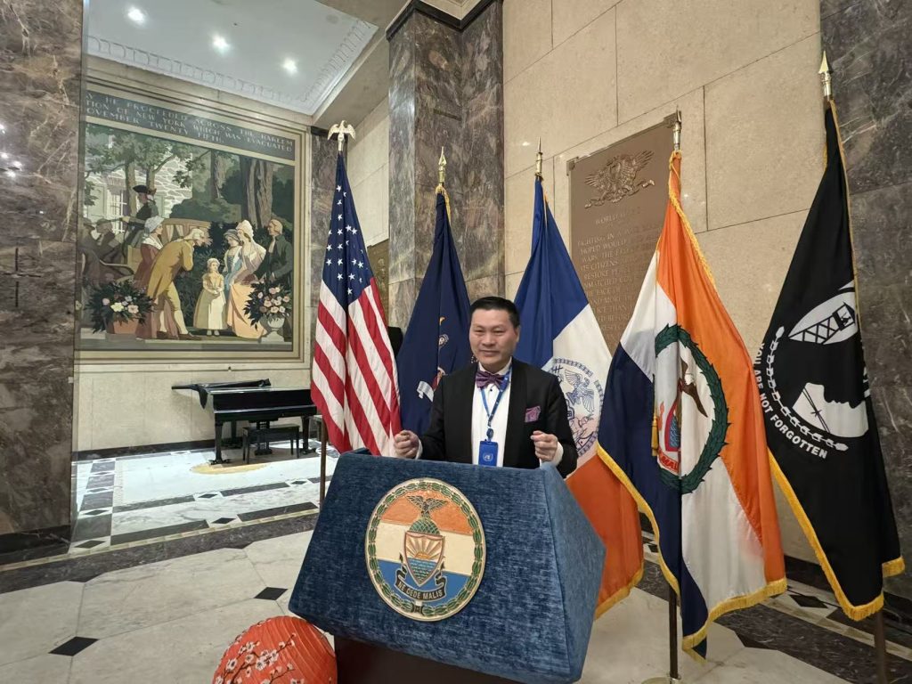 Andy林主席荣获布朗克斯区长功绩奖