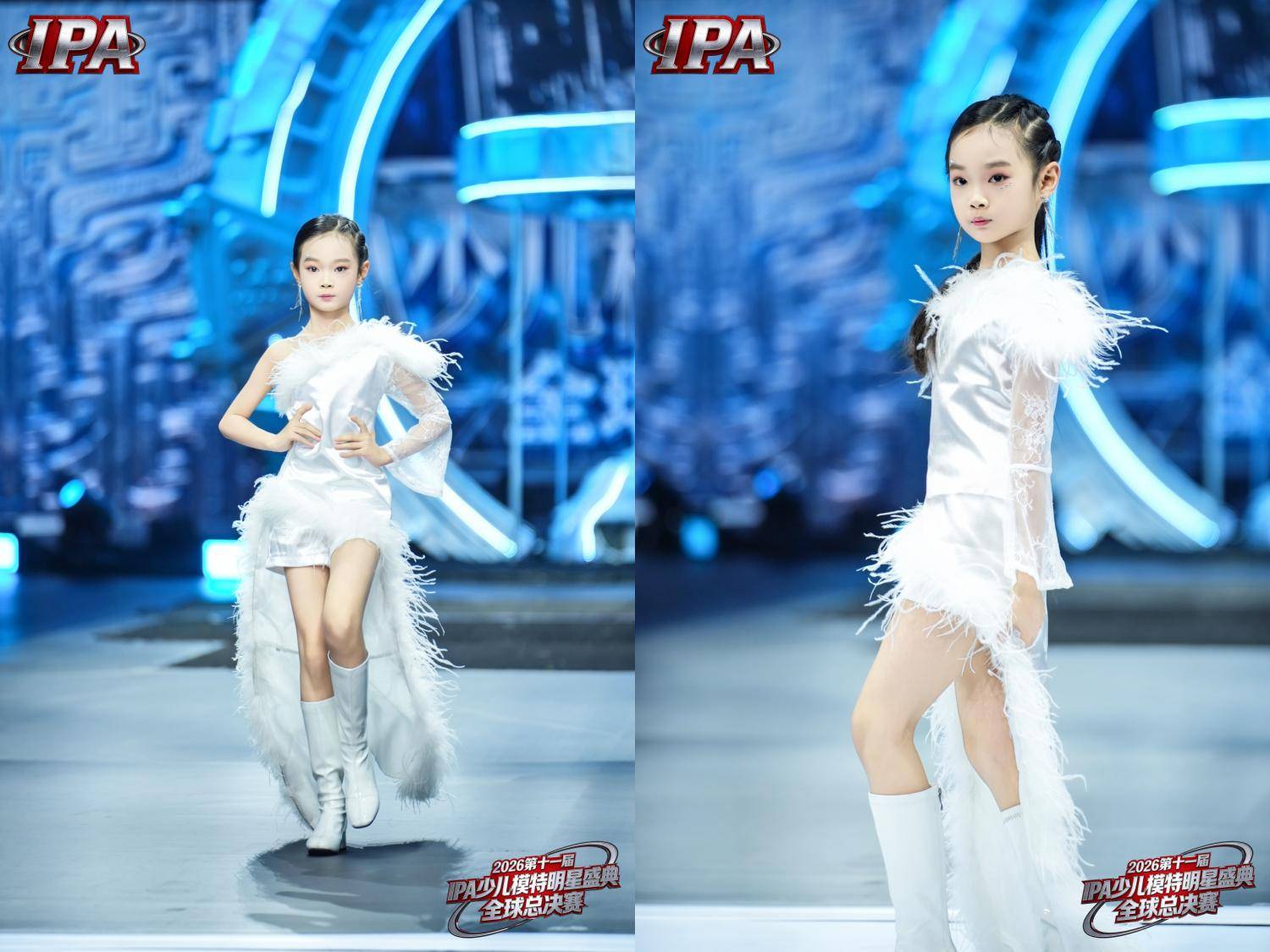 超高人气，魅力无限! 恭喜何泓霏问鼎第十一届IPA少儿模特明星盛典全球人气总冠军!