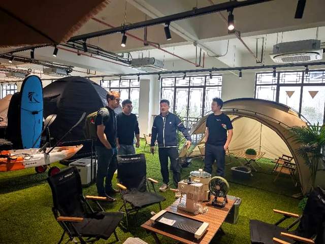 春山迎远客，一“帐”链全球——澳大利亚客商探访金华露营之家