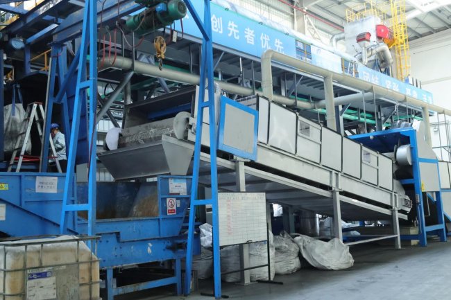 广州首个废旧电池回收材料再生利用基地正式投产