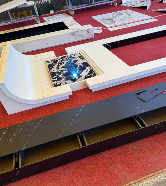 访佛山和创岩板加工谢甫青：最火热的加工就是热弯