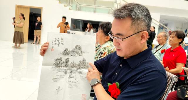 “博物馆:联结世界的桥梁” 《茫父与兴义颖拓艺术展》兴义开幕 贵州茫父书画院捐赠力作献礼国际博物馆日