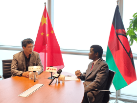 共工新闻社独家专访马拉维共和国2030年总统候选人贾尼·格雷·卡苏达