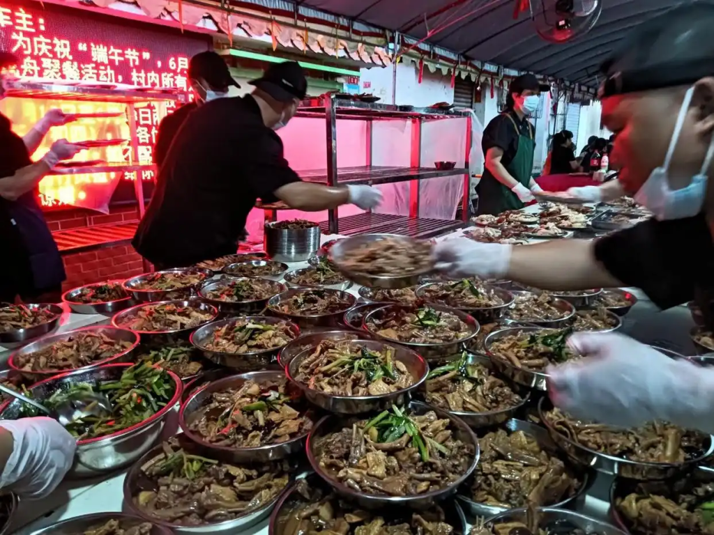 「侨乡风情」孖冲村的“龙船饭”