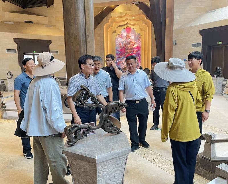 世界财神文化联合会参访团赴日照考察共谋财神文化与文旅产业融合发展