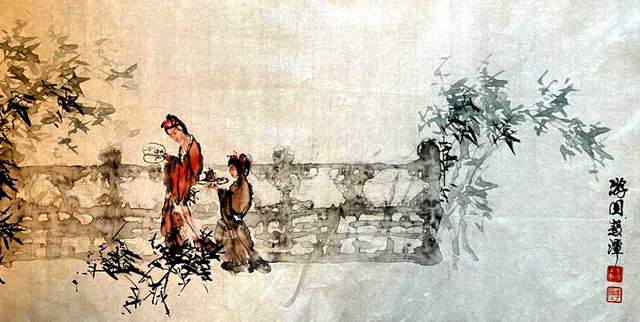 以百草生机绘时代新长征,李历受邀参展,展现艺术新风采