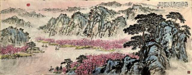 墨绘山海 丹青颂祥和 贵州茫父书画院三节同庆线上书画摄影展金秋启幕