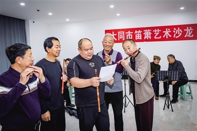 山西大同平城区：公益文化艺术沙龙点亮群众生活
